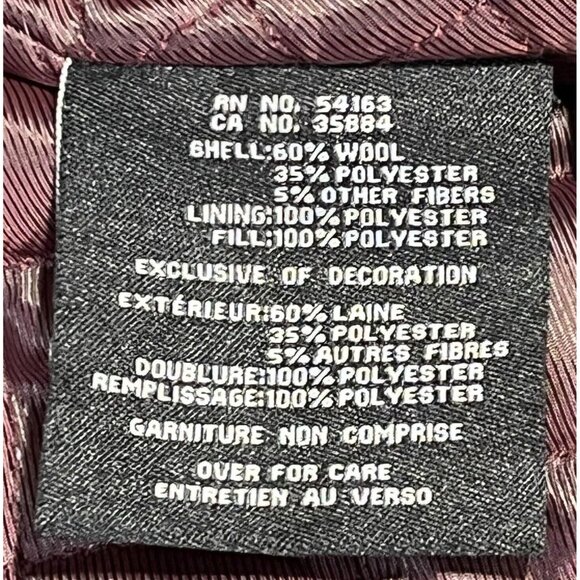 Cole Haan Men XXL Wool Blend Plush Car Solid Coat Zip Button Front Charcoal Grey - Picture 11 of 16